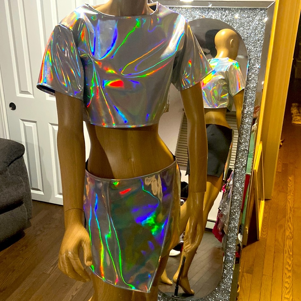 UNIF from DOLLS KILL galactic two piece burning man suit 👽🛸